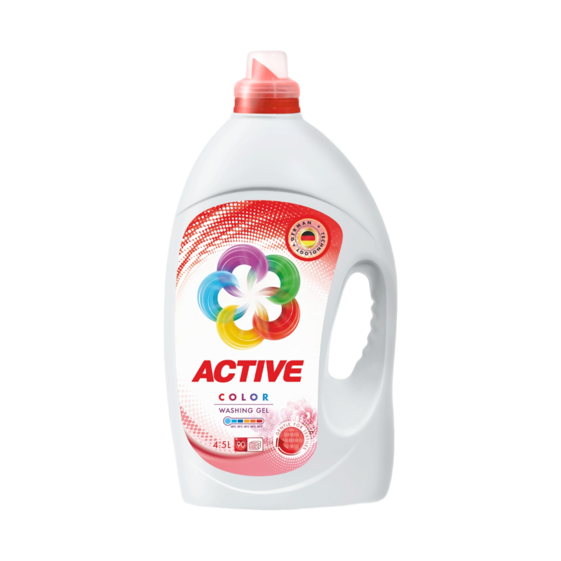 Гель для прання Active Color 4,5 л. 90 циклів прання
