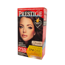 Фарба для волосся PRESTIGE 238 Темний золотисто-коричневий vip's Уцінка