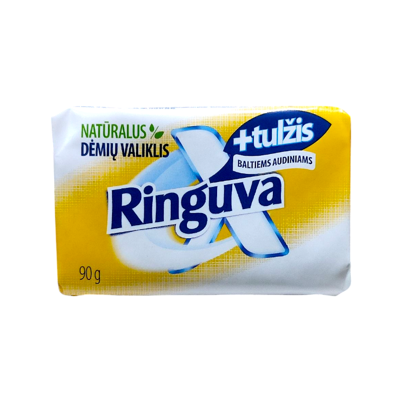 Мило RINGUVA Плямовивідник із жовчею для білих тканин 90 г.