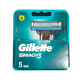 Картриджи Gillette Mach 3 5 шт. - фото 1