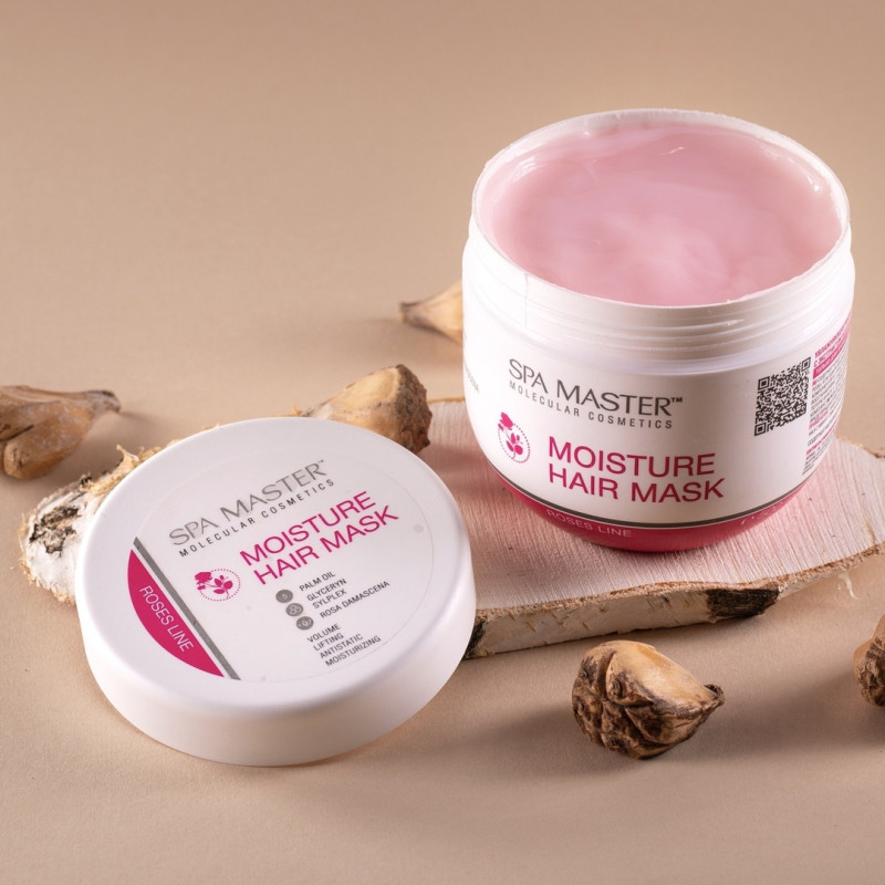 Маска зволожуюча Spa Master Prof ROSES LINE 104 SM з екстрактом болгарської троянди 500 мл.