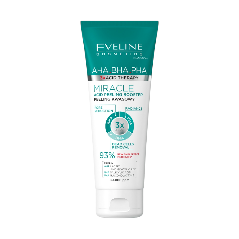 Пінка для вмивання Eveline Cosmetics 3xACID THERAPY очисна 140 мл 4052
