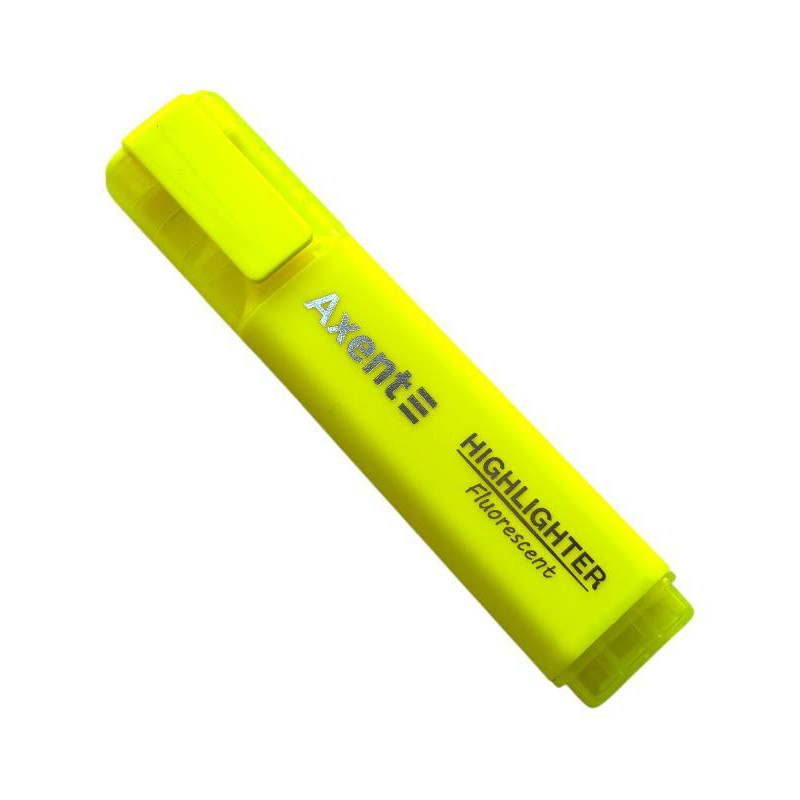 Маркер Axent Highlighter жовтий 1-5 мм