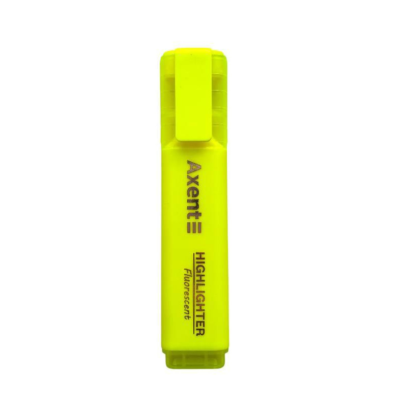 Маркер Axent Highlighter жовтий 1-5 мм