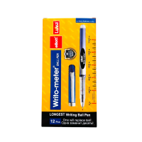 Ручка Ellot Writo-meter масляная 0,5мм. синяя 12 шт. 2339-7396