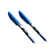Ручка Ellot Writo-meter масляна 0,5 мм. синя 12 шт. 2339-7396 - фото 3