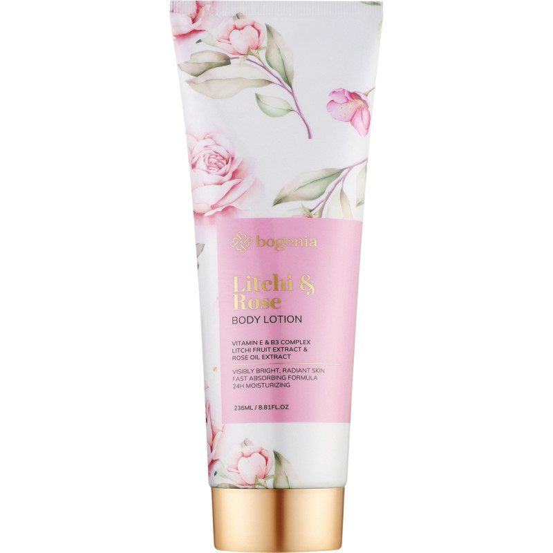 Лосьйон для тіла Bogenia Litchi & Rose 236 мл. BG 444 003