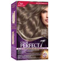 Крем-фарба для волосся Wella Color Perfect 7/18 Холодний перламутровий блонд 8369