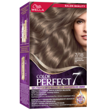 Крем-фарба для волосся Wella Color Perfect 7/18 Холодний перламутровий блонд 8369