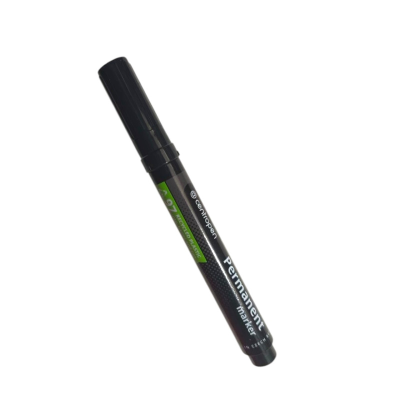 Маркер Centropen 8566/01 чорний круглий 2,5 мм. 10 шт. 6949