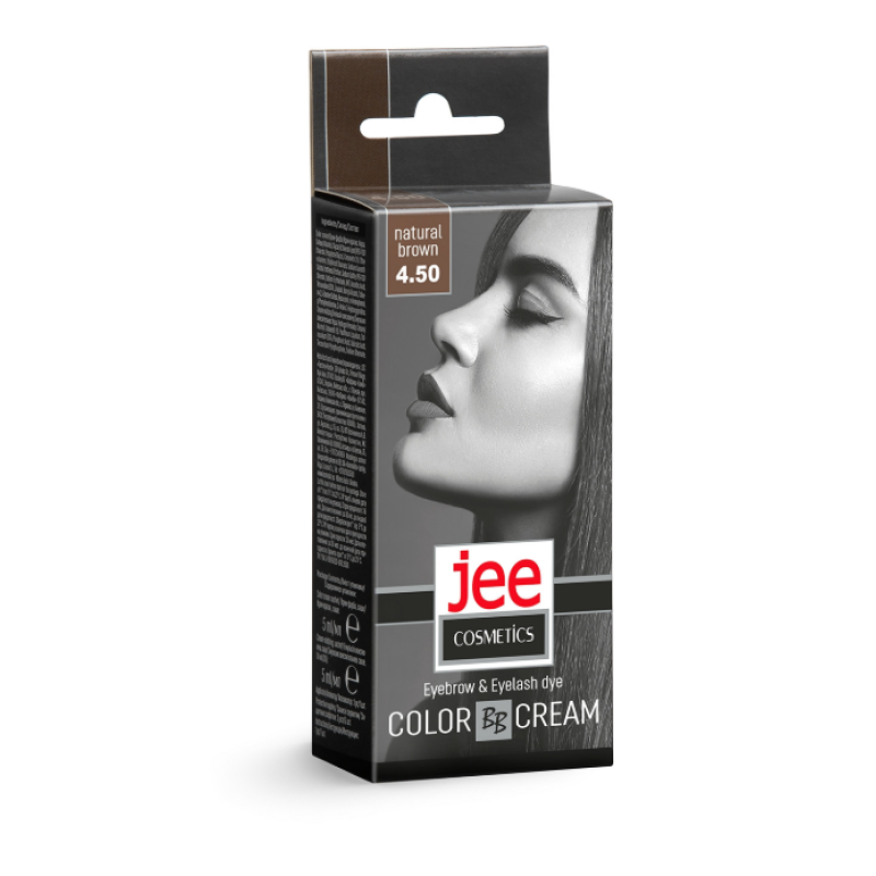 Фарба для брів і вій JEE COSMETICS 4.50 Натуральний русявий 5 мл 7456