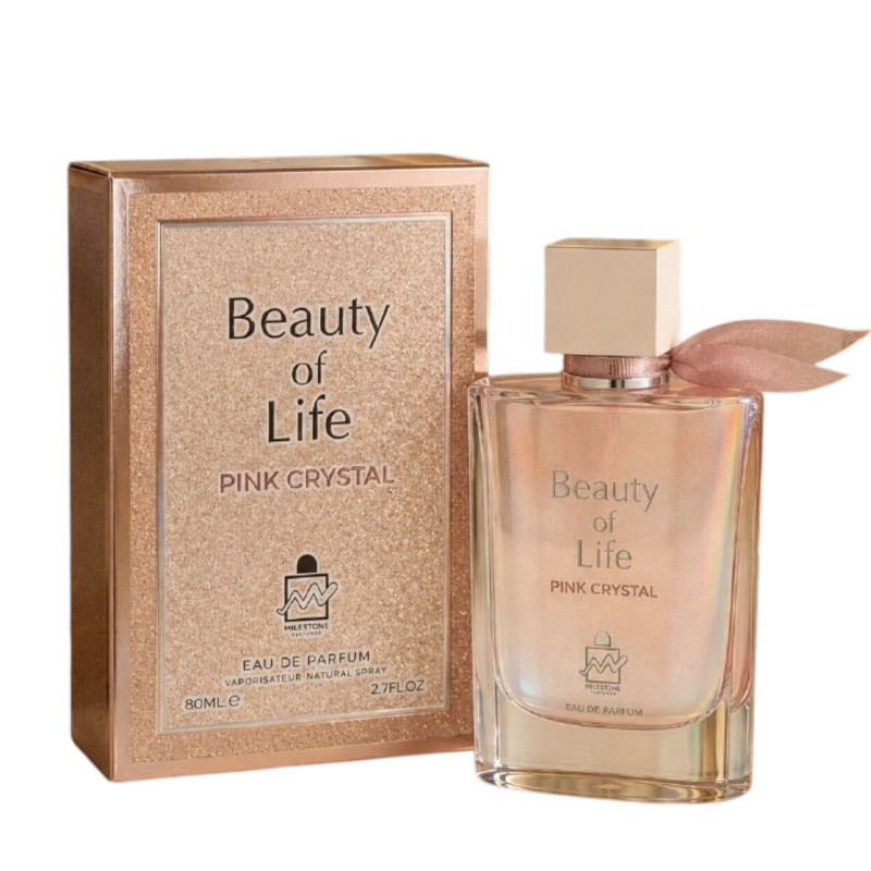 Парфумована вода жіноча Milestone Beauty of Life Pink Crystal 100 мл