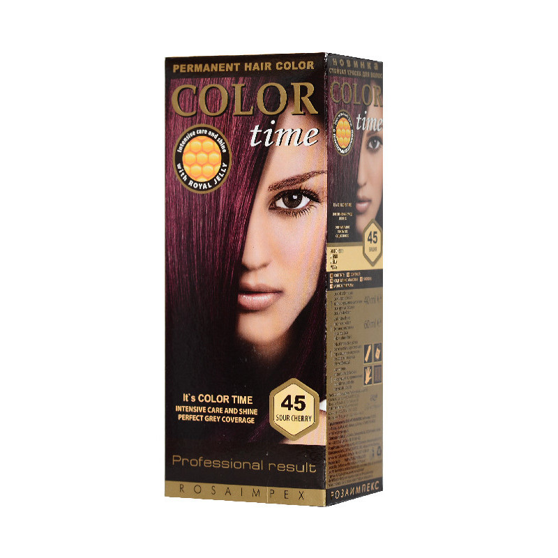 Фарба для волосся Color Time 45 Вишня