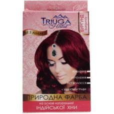 Фарба на основі хни Triuga Бургунд 25 г