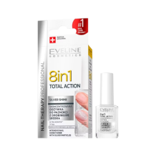 Засіб для нігтів EVELINE NAIL THERAPY Professional SILVER SHINE зміцнюючий 12 мл 5704/1873