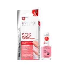 Засіб для зміцнення нігтів з кальцієм EVELINE NAIL THERAPY Professional SOS з кальцієм 12 мл 9714-1965