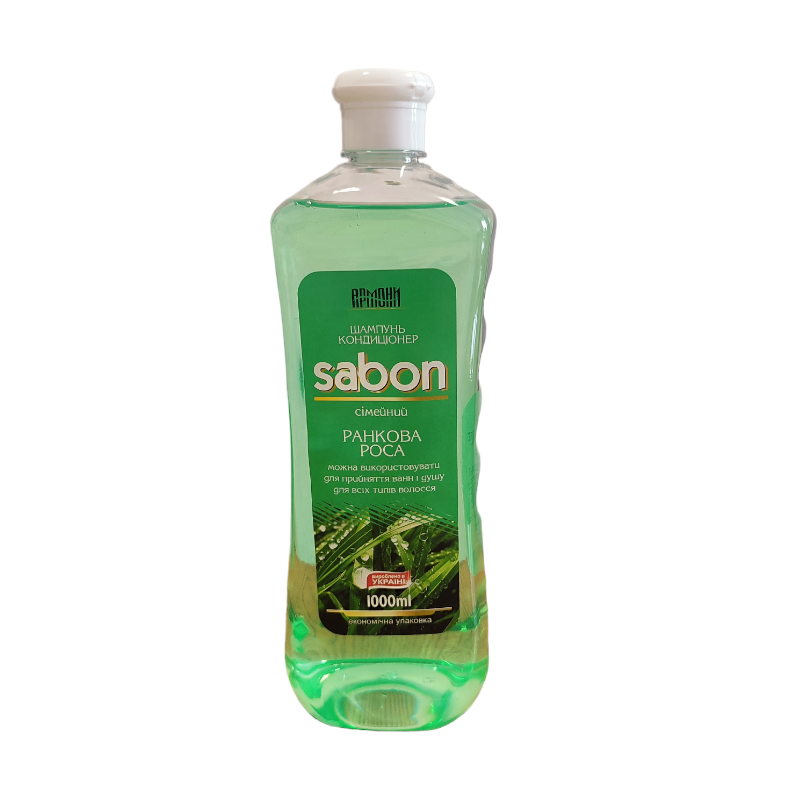 Шампунь-кондиціонер Армоні Sabon Ранкова роса 1 л.