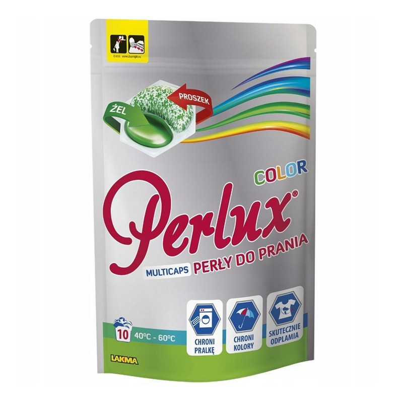 Капсули для прання Perlux Color multicaps 10 штук 2755