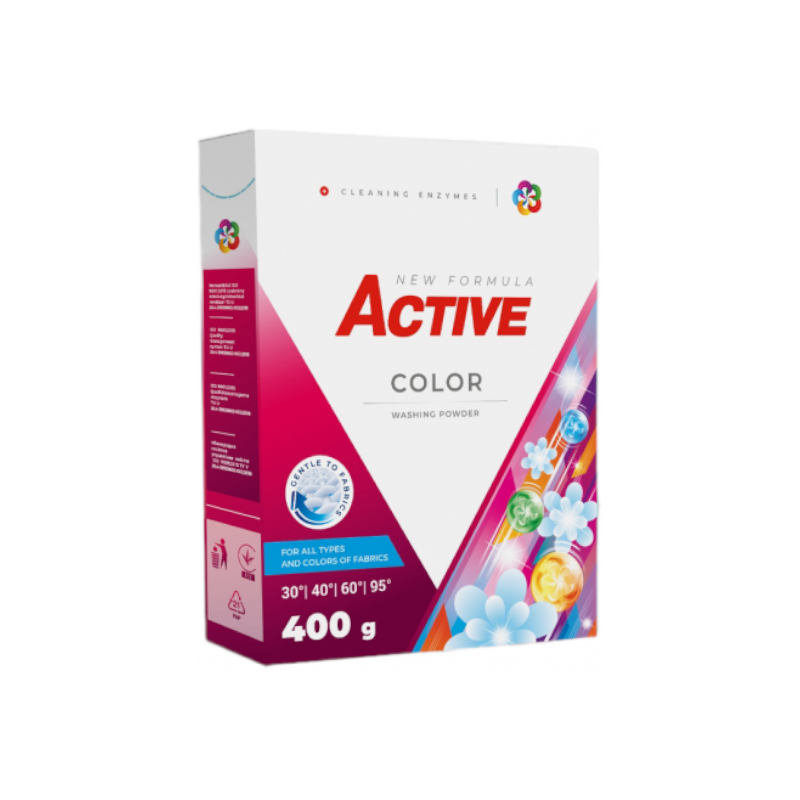 Стиральный порошок Active автомат Color 400 г