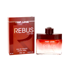 Туалетна вода чоловіча TOP LINE REBUS 60 мл Aroma Perfume 2397