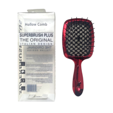 Расческа для волос HollowComb массажный продувочный зеркальный 20 см