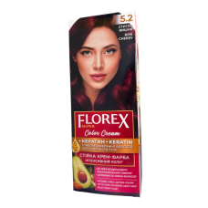 Краска для волос Florex Super 5.2 Спелая вишня