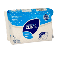 Гигиенические прокладки Normal Clinic Classic Silk Feeling NCF 17 K 6 шт.