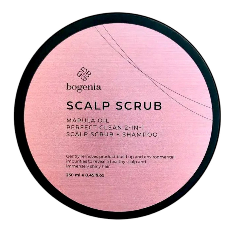 Скраб для шкіри голови Bogenia Scalp Scrub Marula Oil 250 мл. BG 403 006