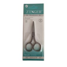 Ножиці манікюрні Zinger Manicure прямі 9.5 см неіржавіюча сталь широкі