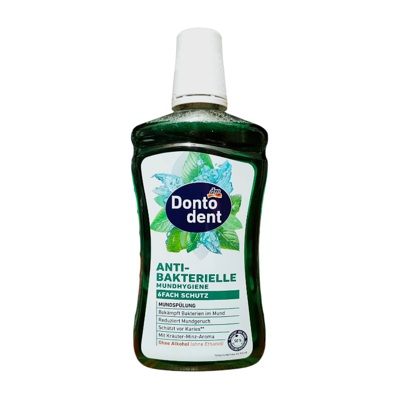Ополаскиватель для рта Dontodent Anti-Bakterielle Mundhygiene 500 мл.