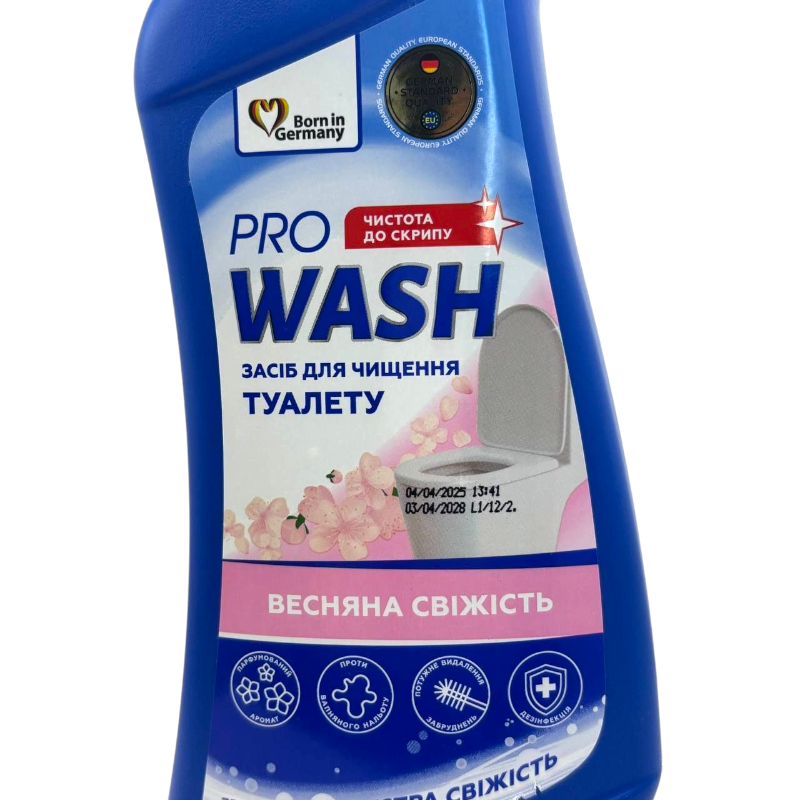 Средство для чистки унитаза PRO WASH Весенняя свежесть 750 г 5499