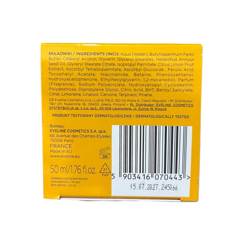 Крем для обличчя EVELINE Vitamin C Skin Specialist мультирегенеруючий 50 мл 0443