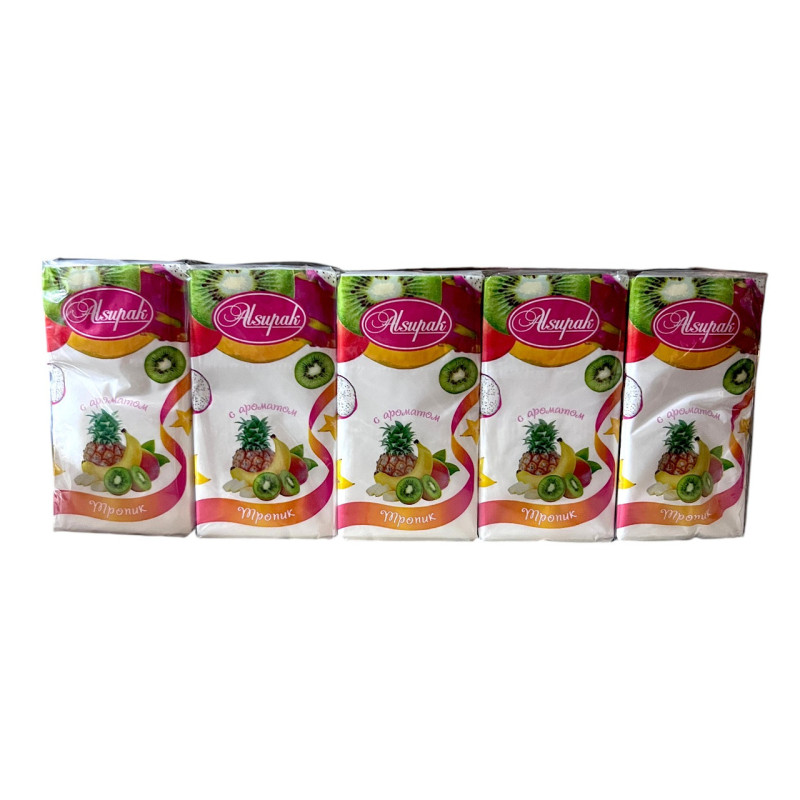Платочки носовые Тропик Алсу-Пак10 шт. спайка