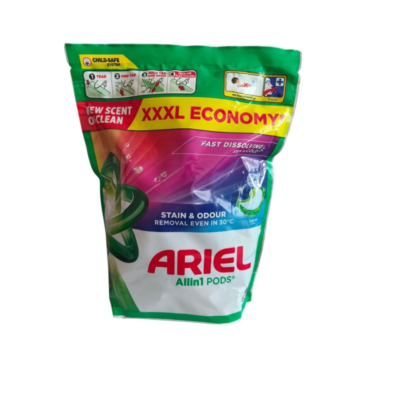 Капсули гелеві для автоматичного прання Ariel Color 50 шт.