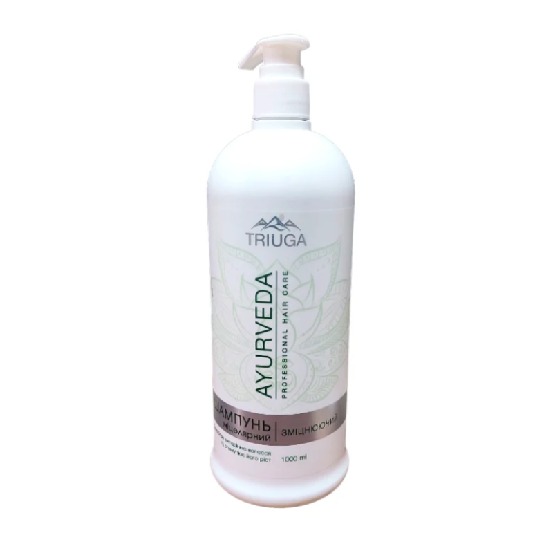 Шампунь міцелярний Triuga AYURVEDA Зміцнюючий 1 л.