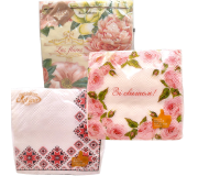 Салфетки бумажные 33х33